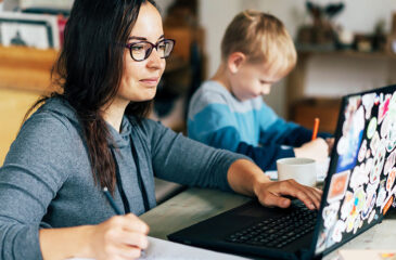 parent communicating