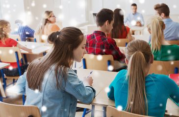 kids in classroom